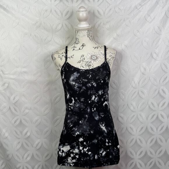Lululemon Power Y Dusk Dye White Black Size 8 Tank Top - Picture 4 of 13